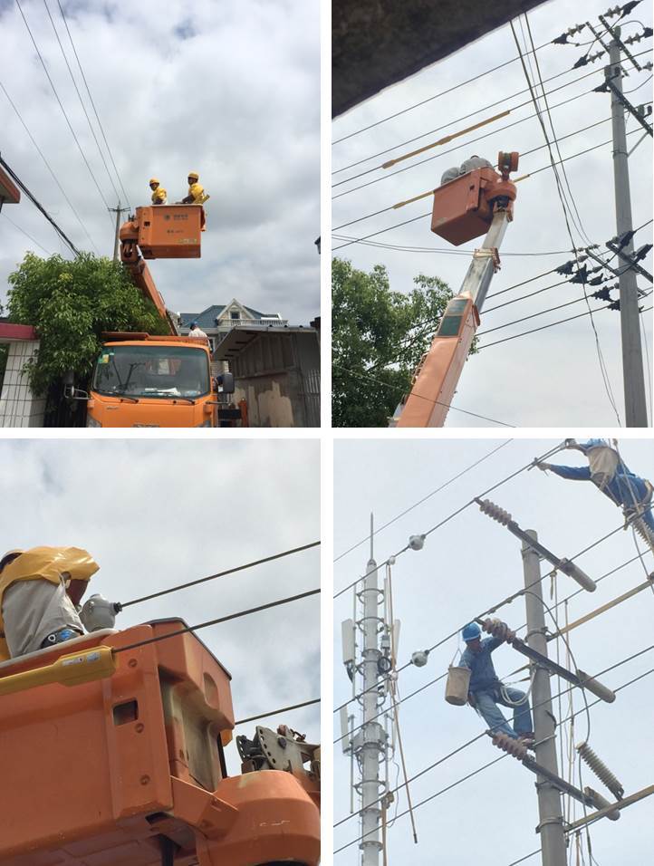 我公司的動态增容監控系統在上海浦東供電公司配網架空線上首次安裝使用